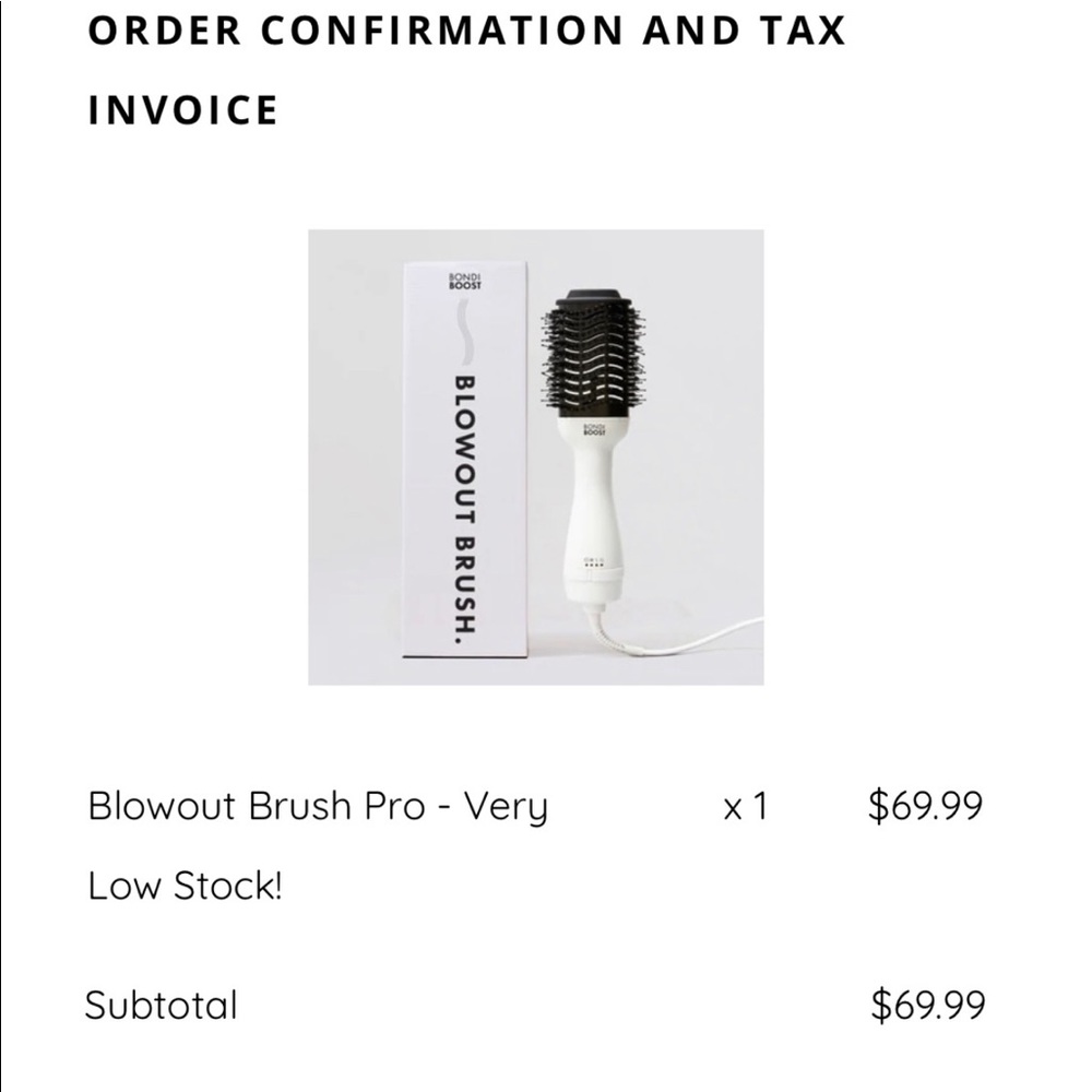Bindi boost blow dry brush
